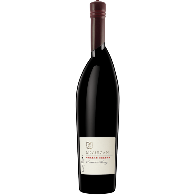 750ml wine bottle 2019 McGuigan Cellar Select Summer Barossa Valley Vineyard Shiraz image number null